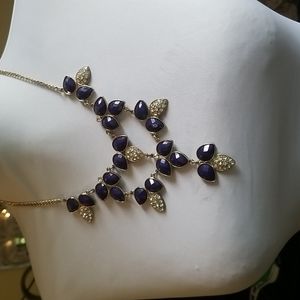 Blue stone necklace